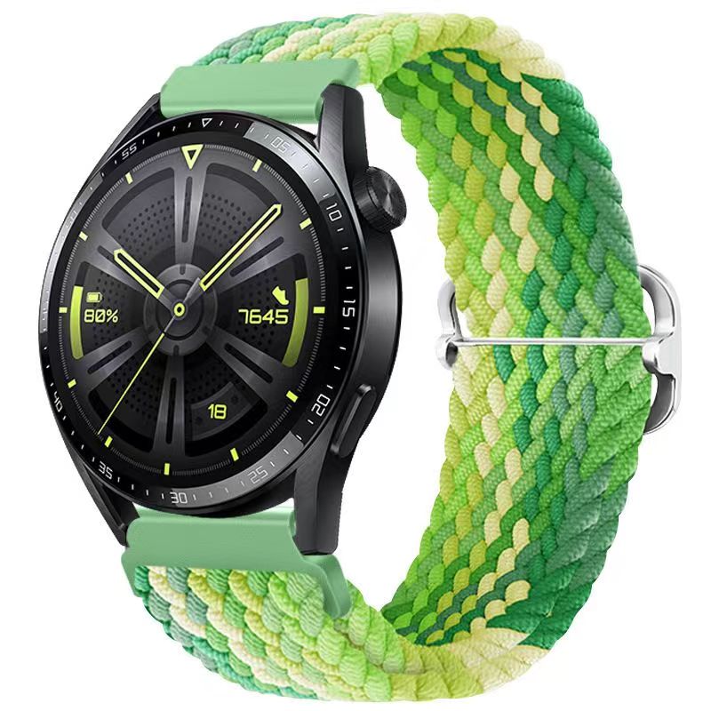 Solo Loop Strap - 18/20/22mm Braided Solo Loop for Huawei