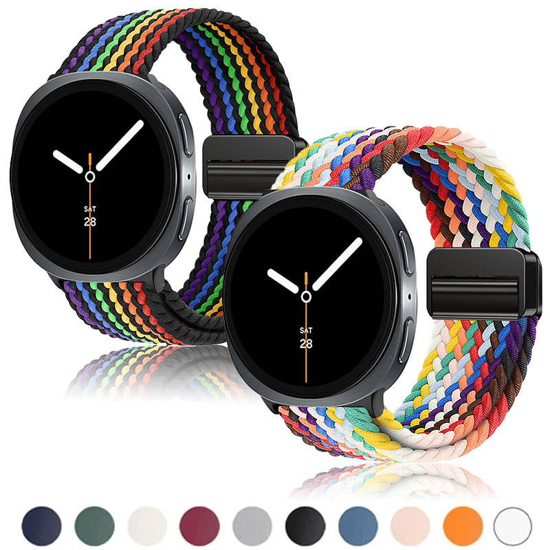 Solo Loop Strap - Magnetic Nylon Braided Solo Loop Band