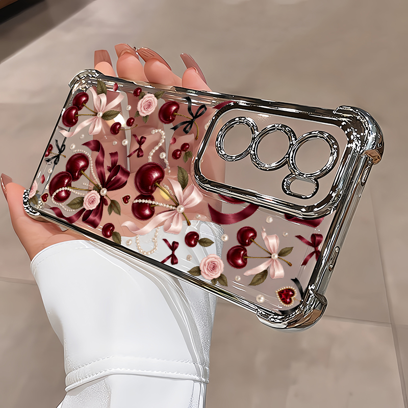 Pink Bow Tie Red Cherry Patter - огляд і ціна Oppo A78