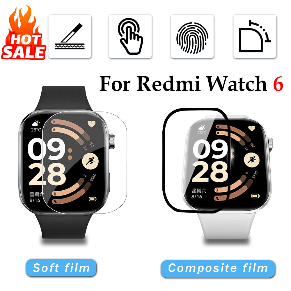 1-5Pcs Soft Film for Xiaomi Re - огляд і ціна Smartwatch Watch Accessories