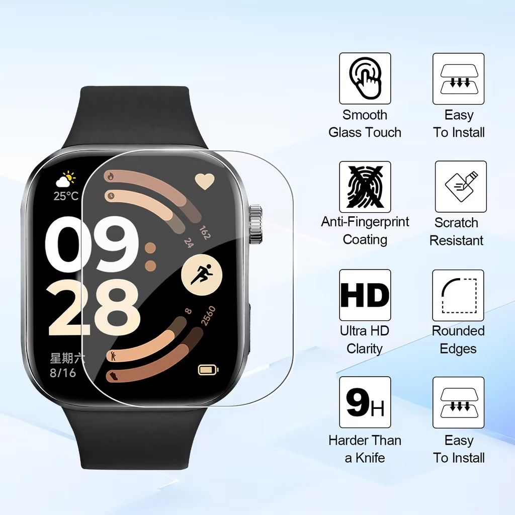 1-5Pcs Soft Film for Xiaomi Re - огляд і ціна Smartwatch Watch Accessories
