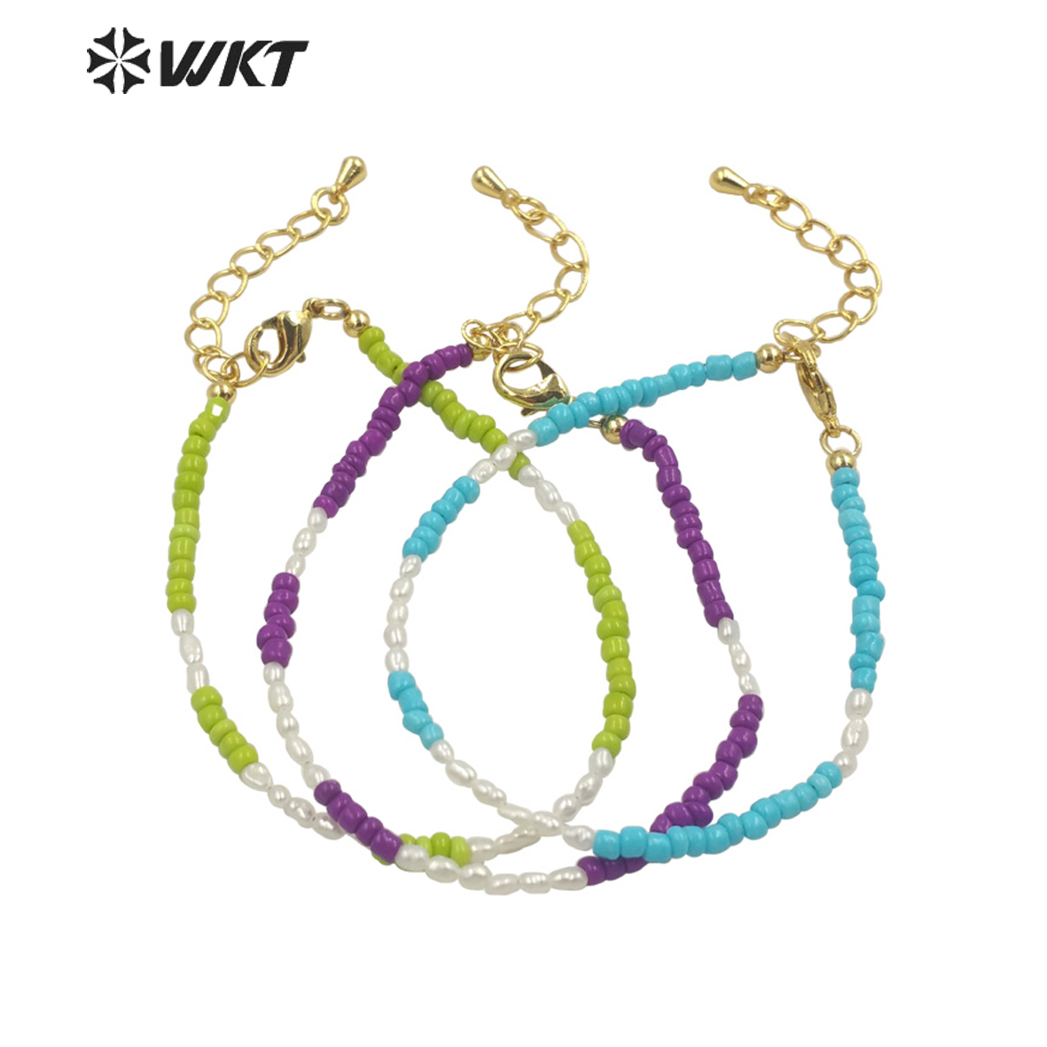 WT-MPB079 Women Elegant Tiny 2 - огляд і ціна Ceramic Link Bracelet