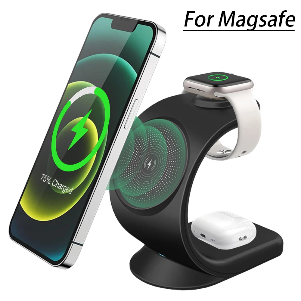 Magnetic Wireless Charger 3 in - огляд і ціна Smartwatch Ac