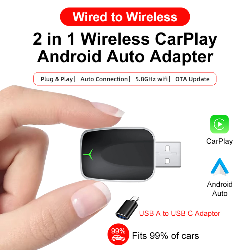 2026 New Wireless CarPlay Adap - огляд і ціна Smartwatch Universal