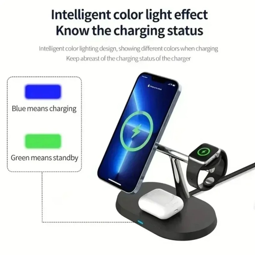 3 In 1 Opansten Magnetic Wirel - огляд і ціна Smartwatch Ac