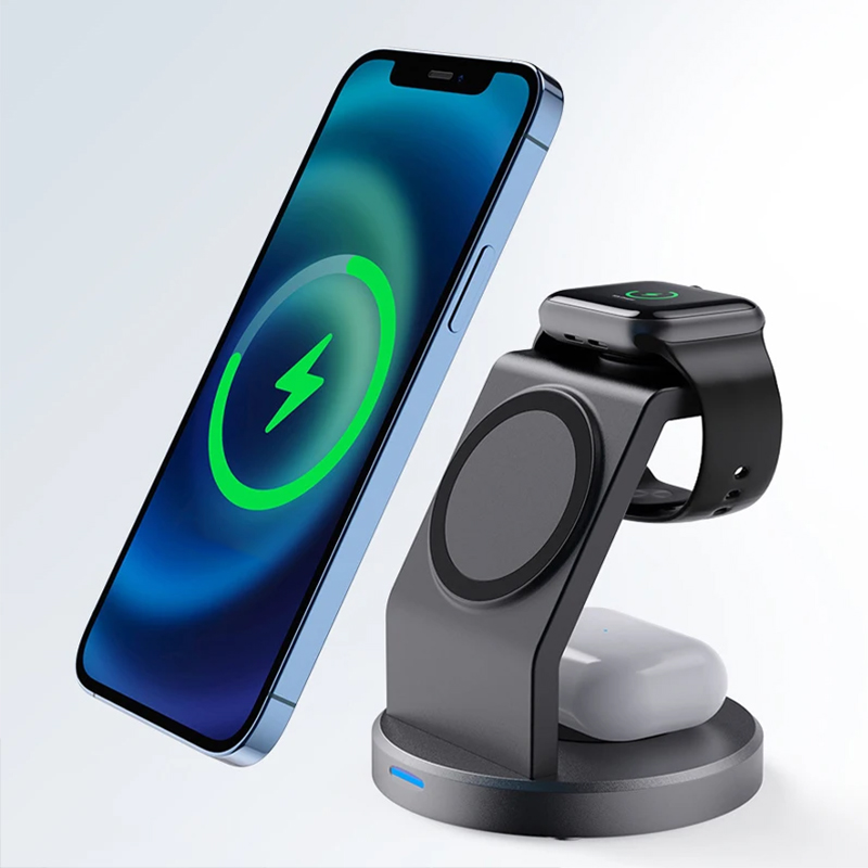 3 In 1 Wireless Charger Stand  - огляд і ціна Smartwatch Ac