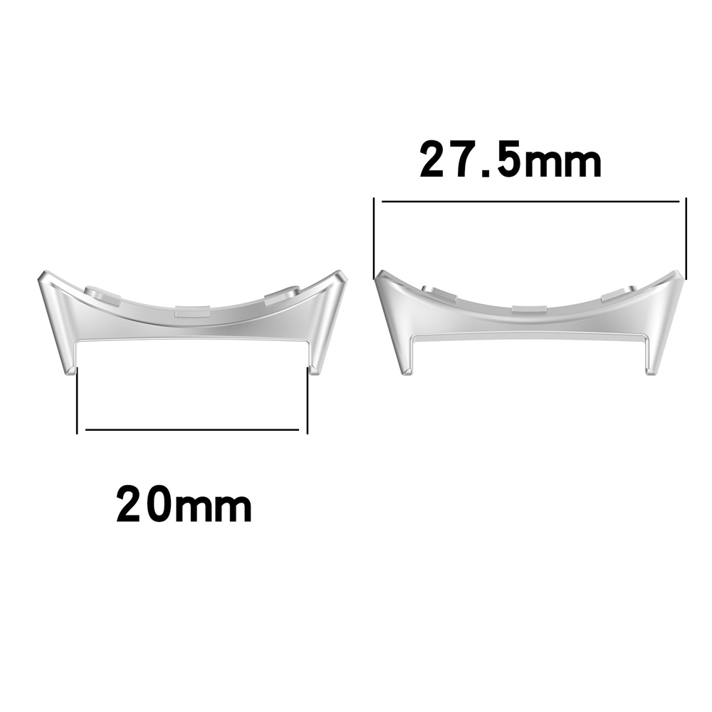 2PCS 20mm Metal Connector for  - огляд і ціна Watch Band Connector