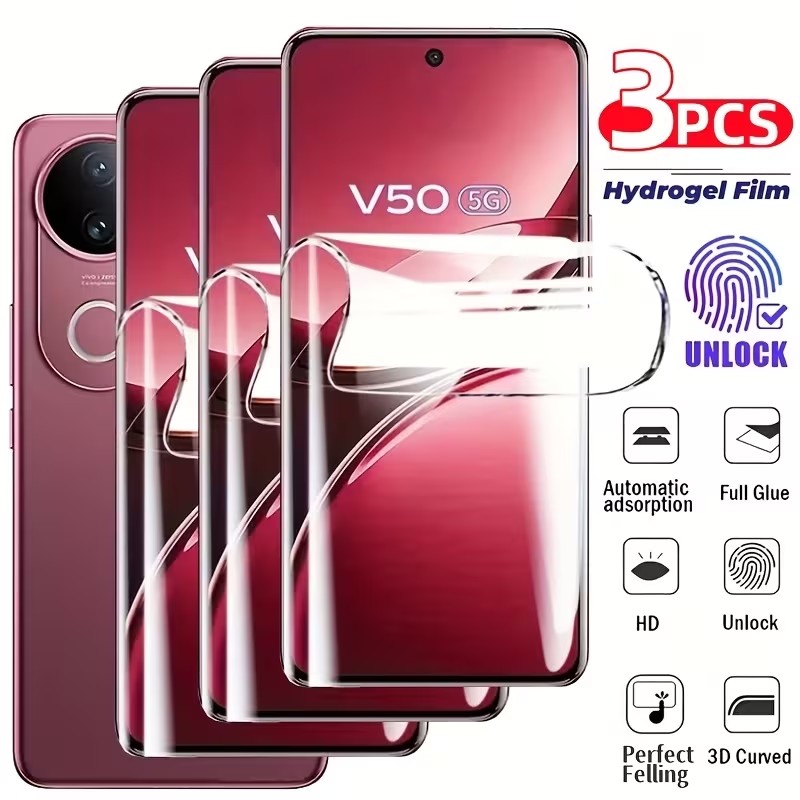 3Pcs Hydrogel Film For Vivo V2 - огляд і ціна Vivo X200