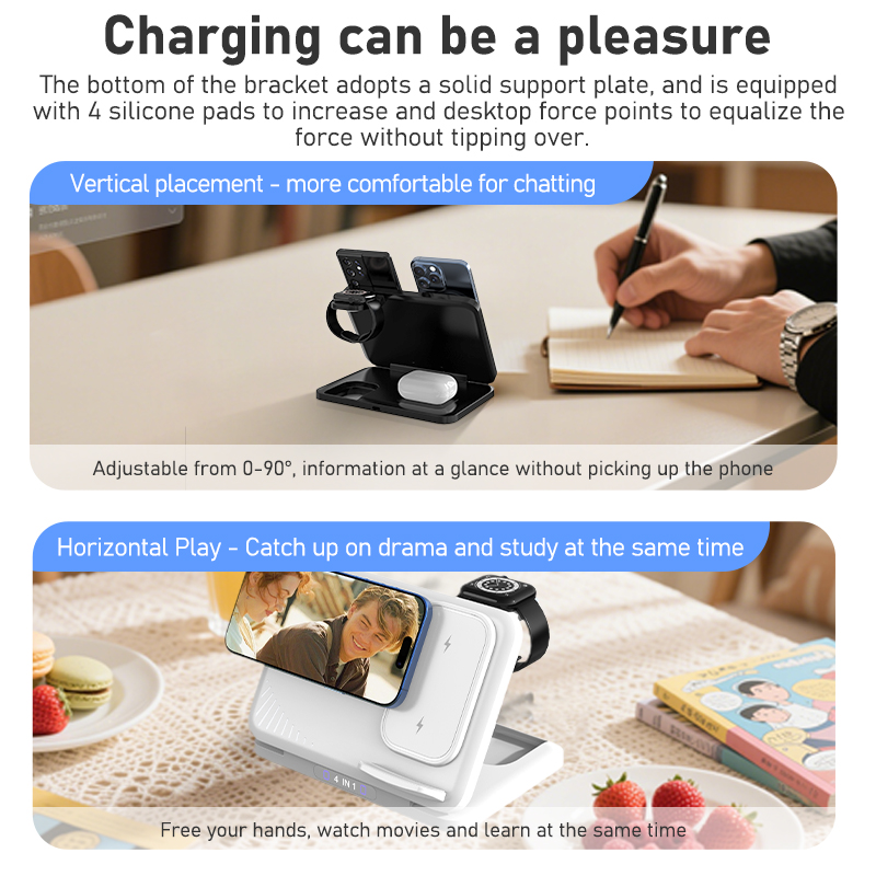 4 in 1 Dual Phone Wireless Cha - огляд і ціна Smartwatch Ac
