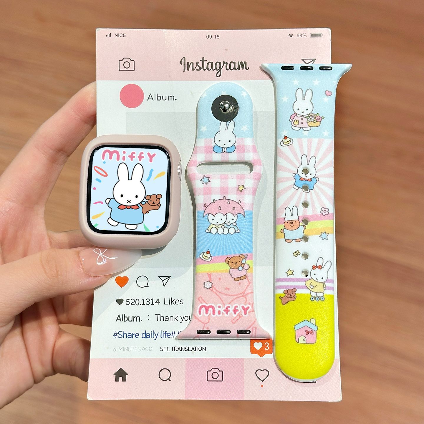 Dopamine Color Miffy Silicone  - огляд і ціна Silicone Band Replacement