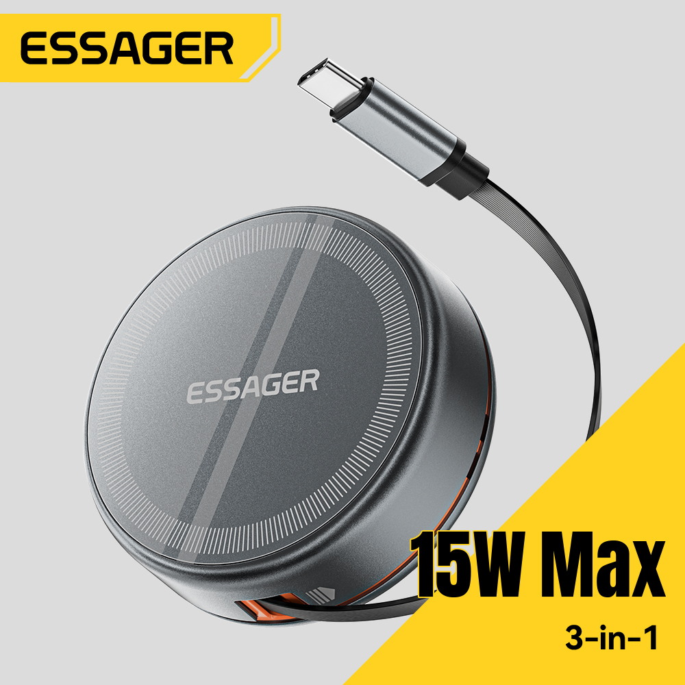 Essager 15W 3 in 1 Magnetic Wi - огляд і ціна Smartwatch Ac