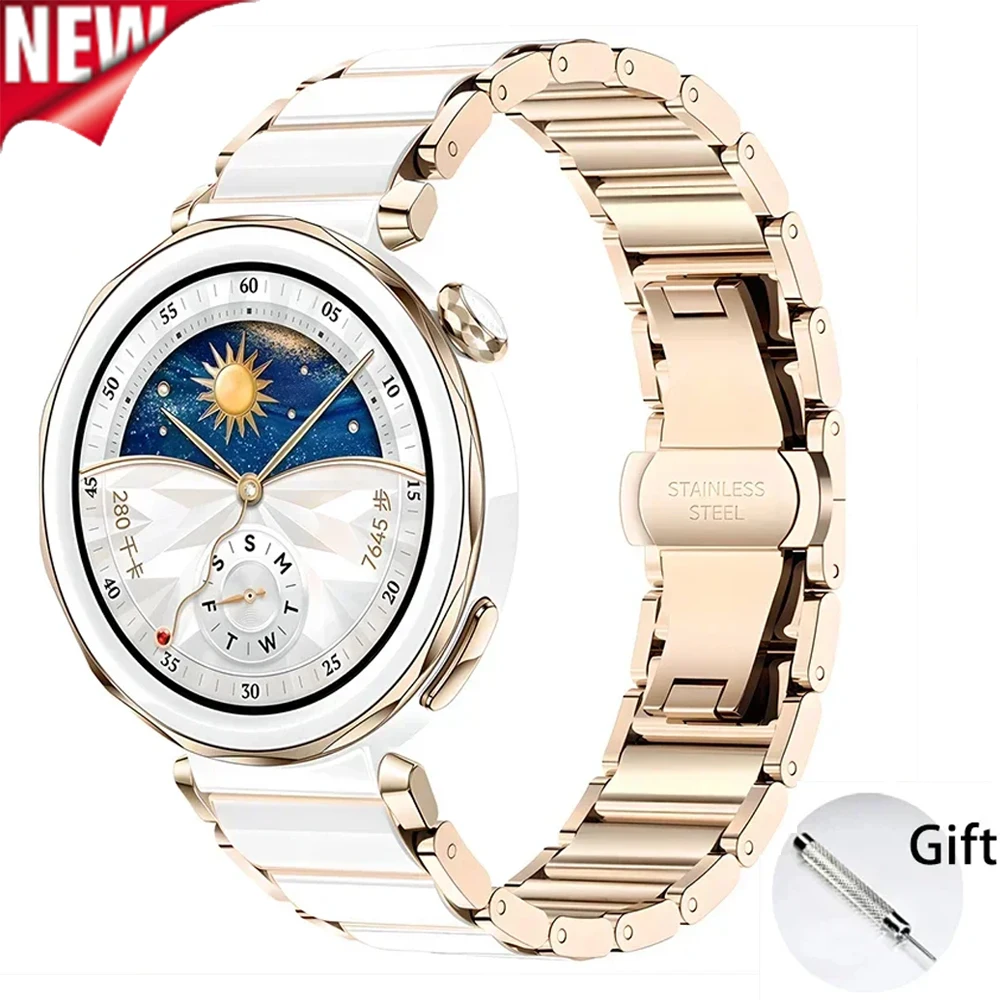 Ceramic Watch Strap for Huawei - огляд і ціна Ceramic Link Bracelet