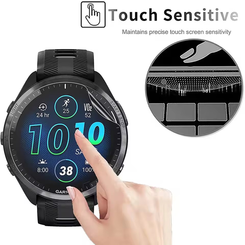 3Pcs Soft HD Hydrogel Protecti - огляд і ціна Watch Face Protector