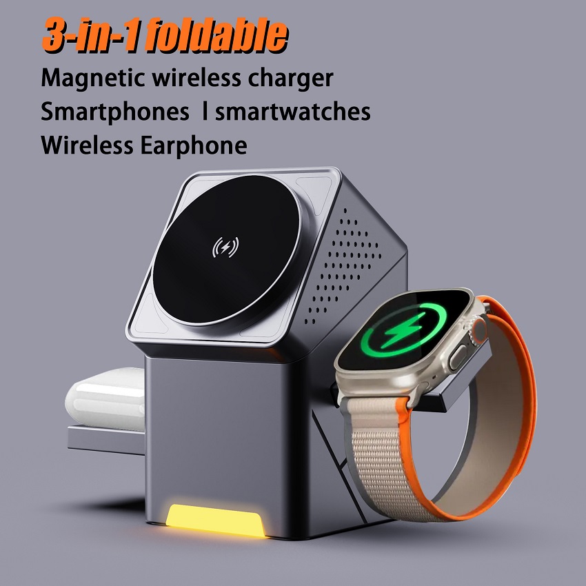 3 in 1 Magnetic Wireless Charg - огляд і ціна Smartwatch Ac